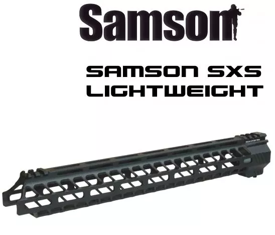 Samson 13" 15" M-LOK SXS Lightweight Professional Series Free Float Handguard MLOK