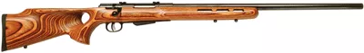 SAVAGE 25LW VARMINTER-T 204 - 24" ACU-TGR BLU/BRN LAM T-HOLE