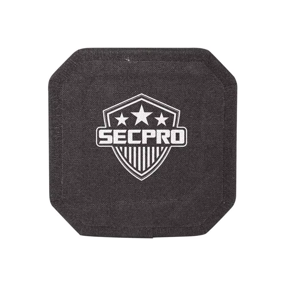 SecPro Lightweight Tensylon Single Curve Shooters Cut Hard Armor Side Plate