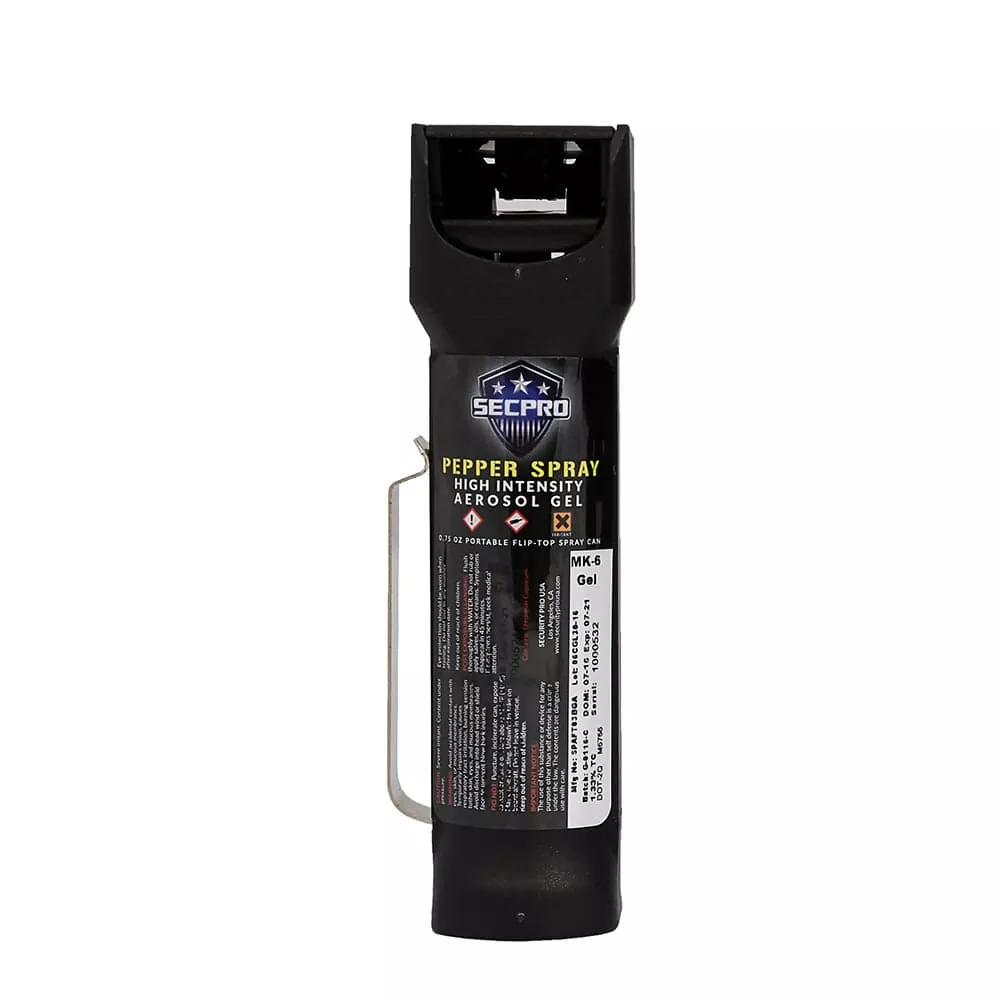 SecProStream OC Pepper Spray Gel Level III0.75 oz.