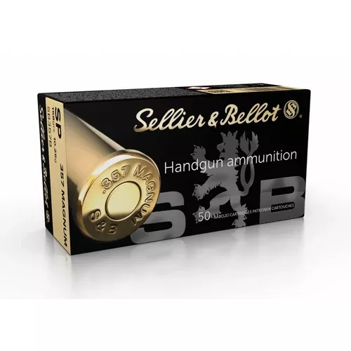 Sellier & Bellot 357 Magnum 158gr Soft Point Box of 50