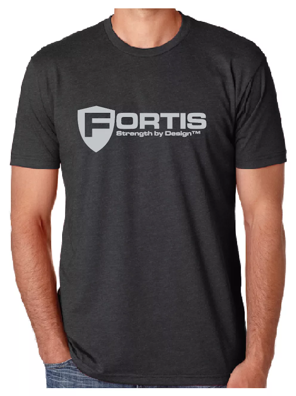 Shirt - Men's Next Level Fortis Charcoal