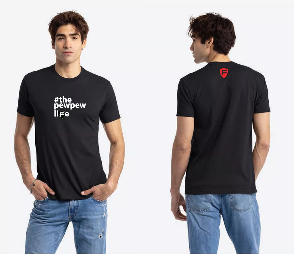 Shirt - Men's Next Level Pew Pew Life