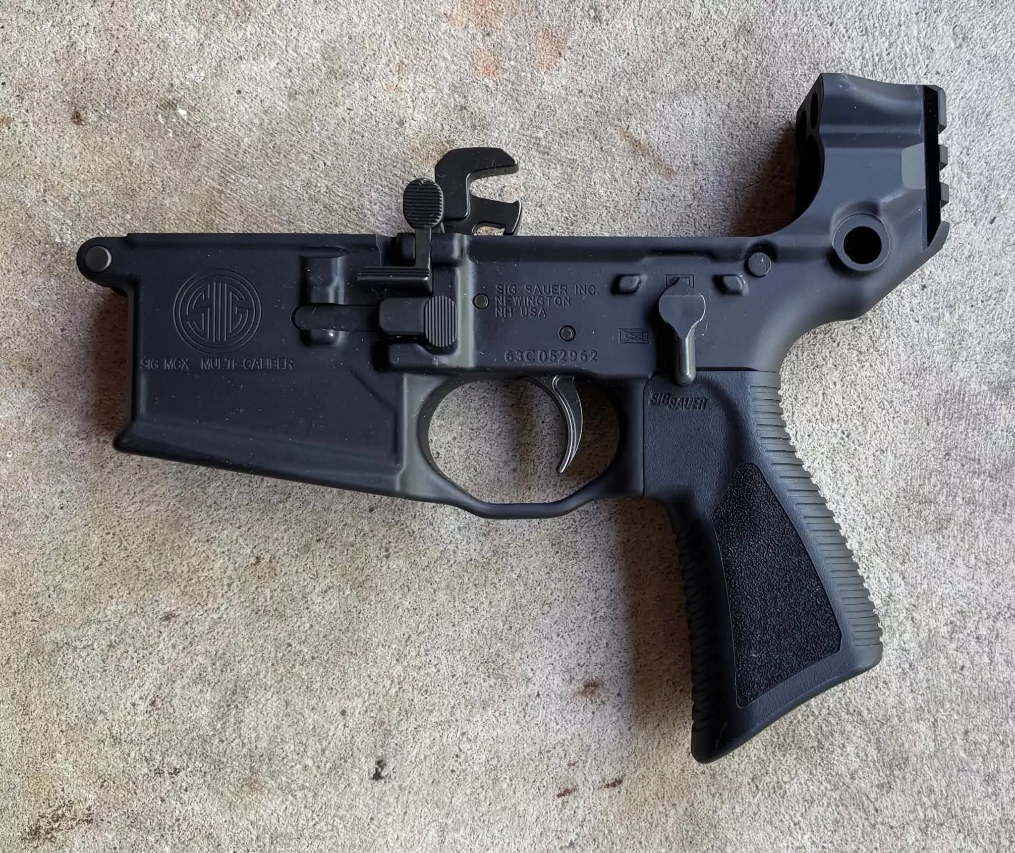 Sig MCX Rattler Lower Receiver - Used