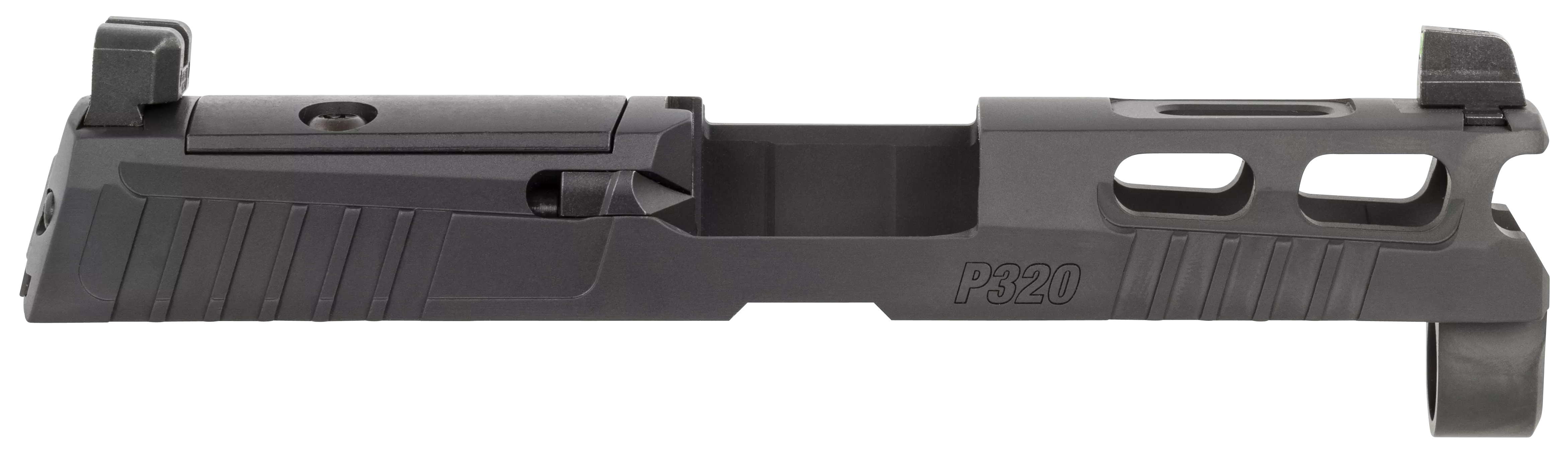 Sig Sauer 8900949 P320Sig P320 9mm Luger PVD Black Stainless Steel Optic Ready Slide XRAY3 Suppressor Sights Compatible With ROMEO1 PRO ROMEO2