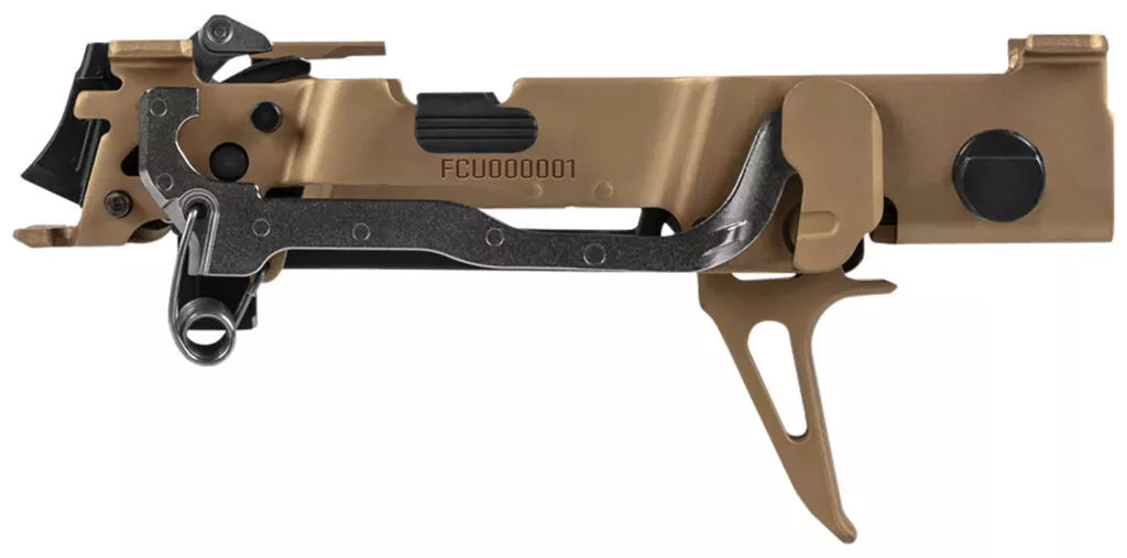 Sig Sauer P320 Custom Works FCU, 9mm/40S&W/357 Sig, Gold, Flat Face Trigger