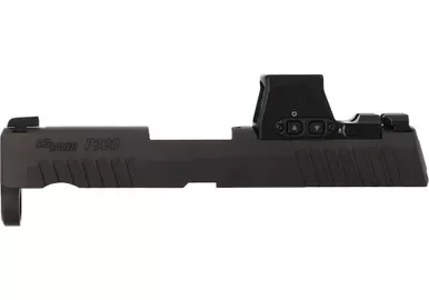 Sig Sauer P320 X-COMPACT SLIDE ASSEMBLY, 3.6 IN, ROMEO-X PRO - Black