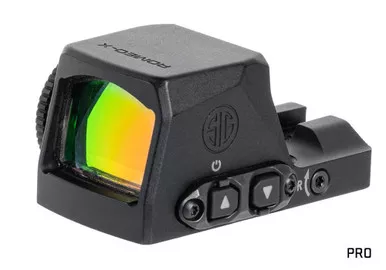 Sig Sauer ROMEO-X PRO Green Dot - 6 MOA Green Dot, 24mm Objective, Black
