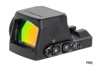 Sig Sauer ROMEO-X PRO Red Dot Sight 2 MOA Dot 32 MOA Circle Black - SORX1000
