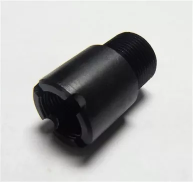 Silencer Central / BANISH Thread Adapter with Detent for AK Firearms - M14x1 LH to 5/8×24