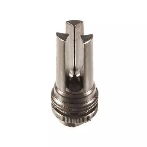 SilencerCo AC590 ASR Flash Hider Black Steel with 5/8"-24 tpi Threads for 30 Cal