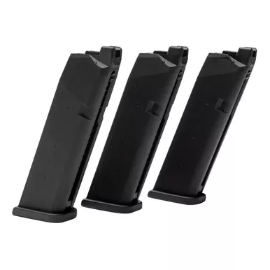 SilencerCo Maxim 9 24 rd Magazine / GBB / Black / 3 Pack