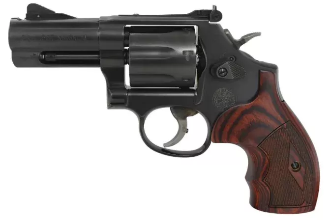 Smith & Wesson Model 586 L-Comp .357 Magnum Performance Center Double-Action Revolver