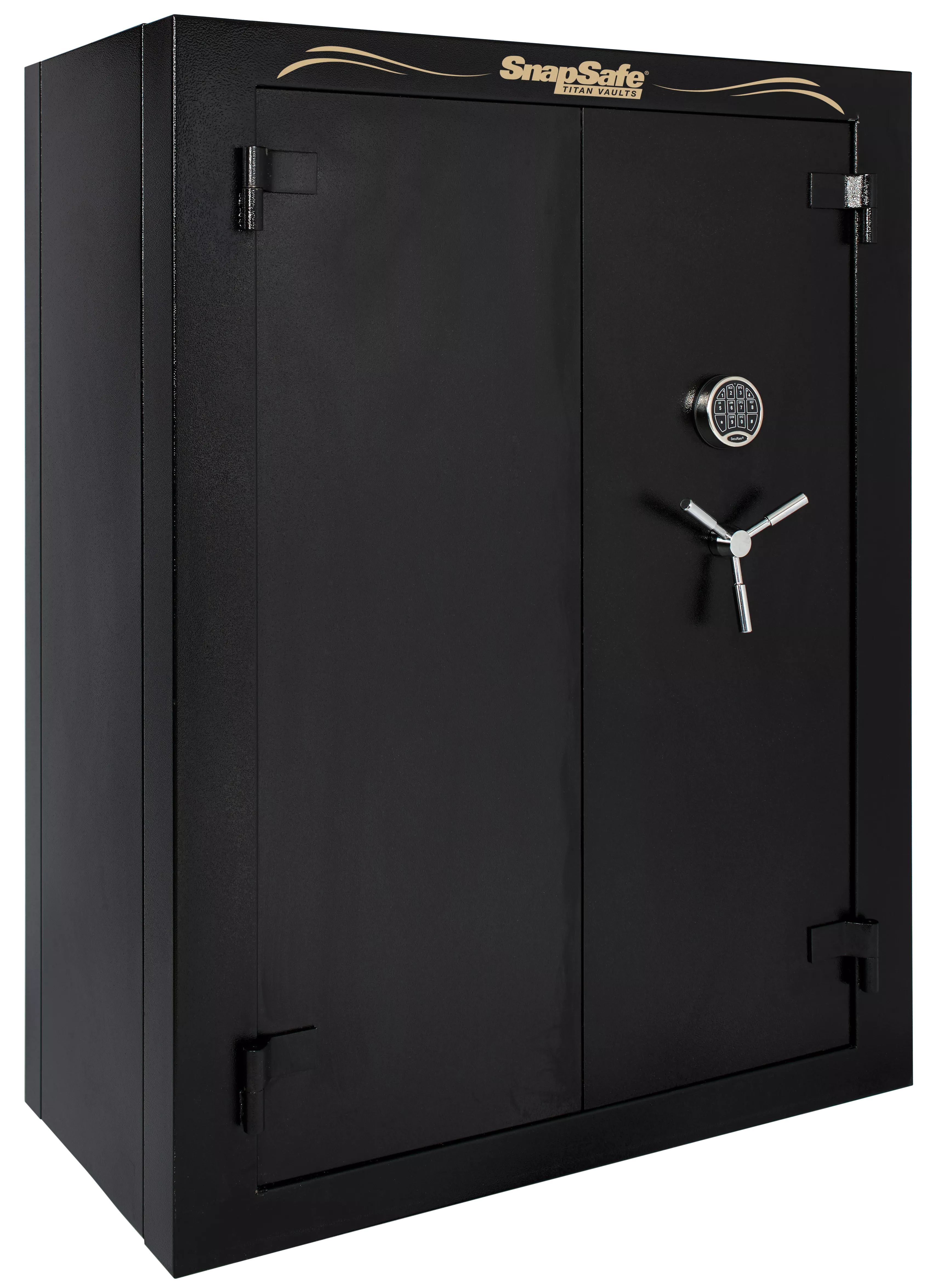 SnapSafe 75014 Vault DoorXL Access Code/Key Entry 9 Gauge Steel Holds 36+ Long Guns Fireproof- Yes