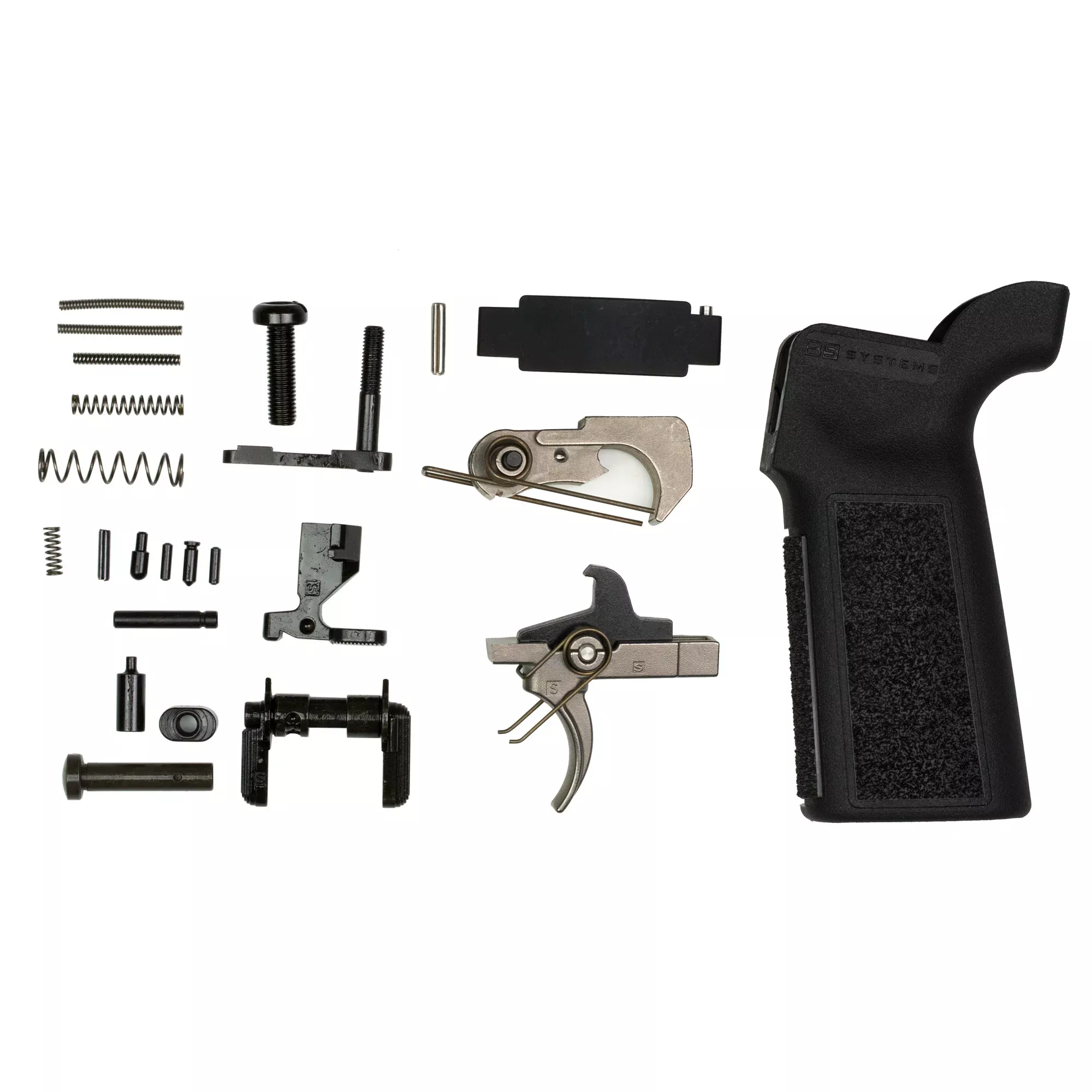 Sons of Liberty Gun Works Enhanced Blaster Guts Lower Parts Kit, B5 Grip, Ambi Safety EBG-B5-LFT-AMBI