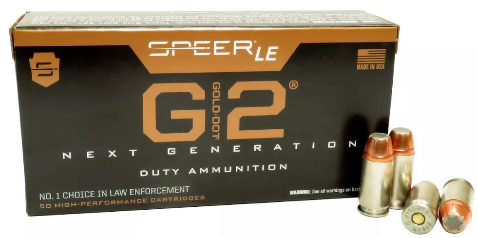 Speer Gold Dot G2 LE 45 ACP +P Ammo 230gr JHP 1000rds - 54256