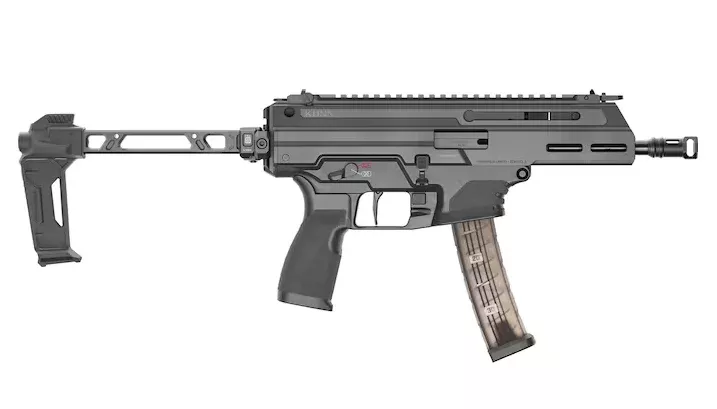 Springfield Armory Kuna 9mm Luger Pistol 6″ Barrel 30+1 Round Black Frame Black Pistol Brace