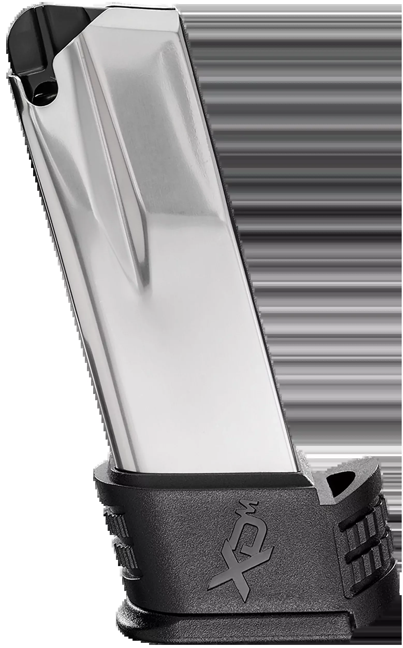 Springfield Armory XD-M Elite Compact 10mm Auto 15-Rd Extended Stainless Steel Pistol Magazine w/ #3 Backstrap