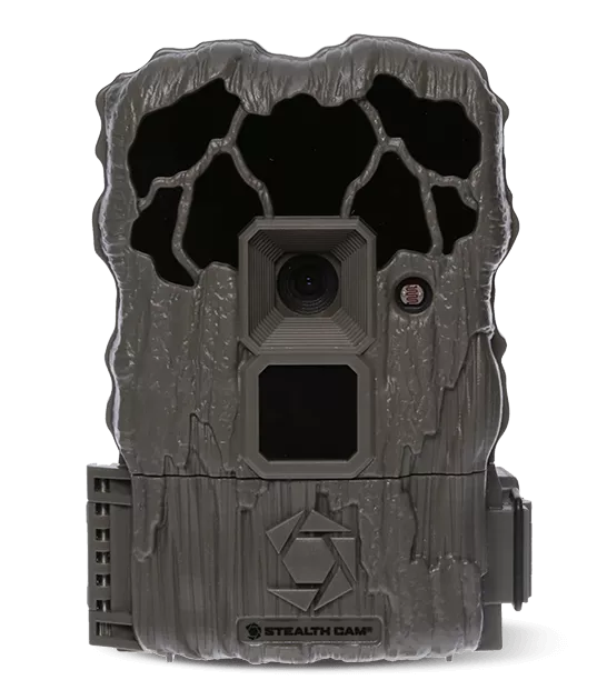 Stealth Cam STCQS20 QS20Camo Low Glow IR Flash, Up to 32GB SD Card Memory, Features Integrated Python Provision Lock Latch