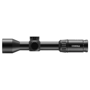Steiner Optics H6Xi 2-12X Rifle Scope - 30mm Tube, First Focal Plane, STR-MIL Reticle, Black Finish