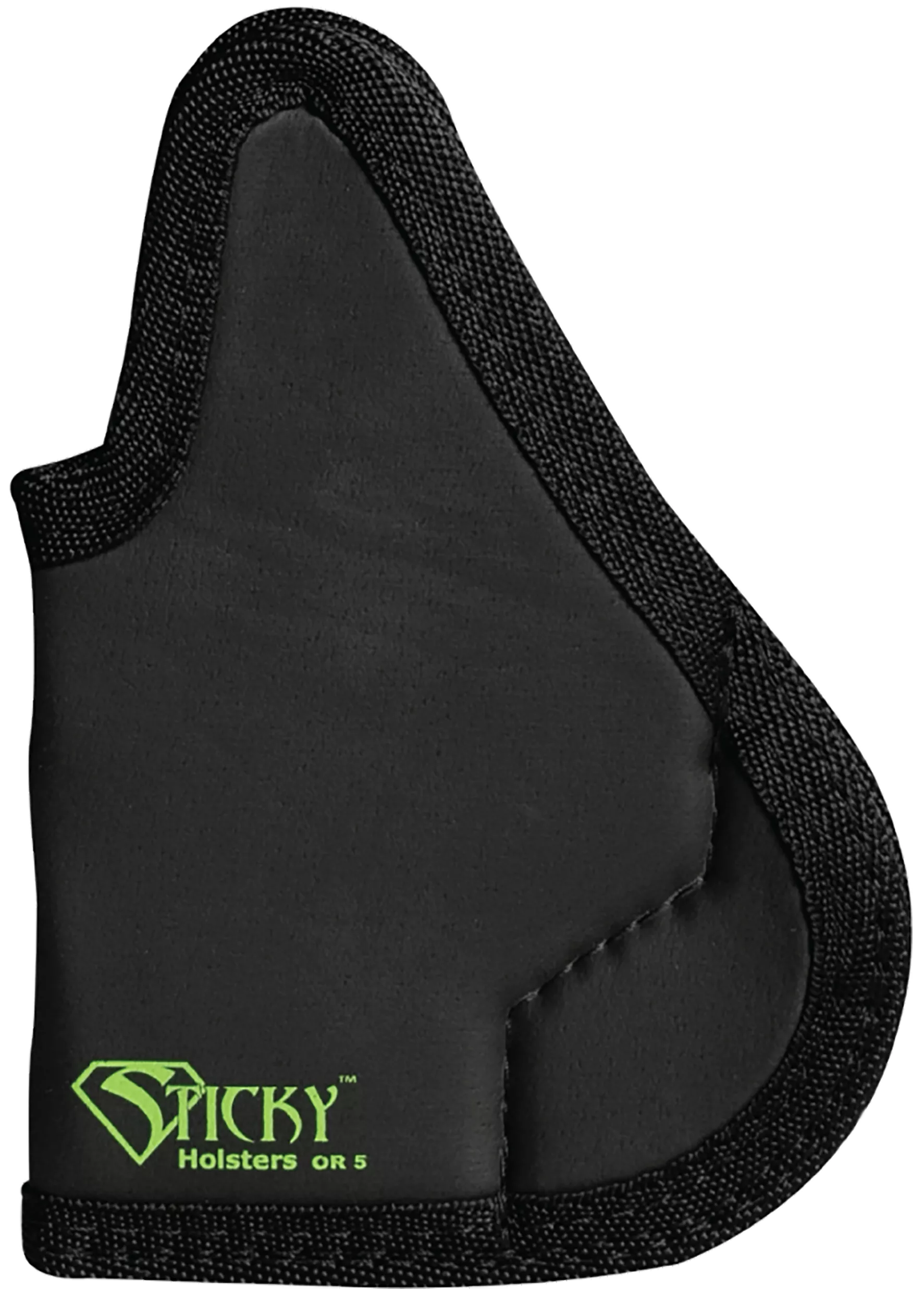 Sticky Holsters OR5 OR-5 Modified Black Cordura/Foam, Compatible w/Sig P365, Springfield Hellcat, Glock 42, Springfield XDS Ambidextrous
