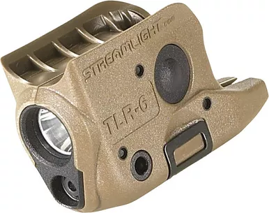 Streamlight 69278 TLR6 100-Lumen Tactical Weapon Light w/ Red Aiming Laser for Glock 42/43