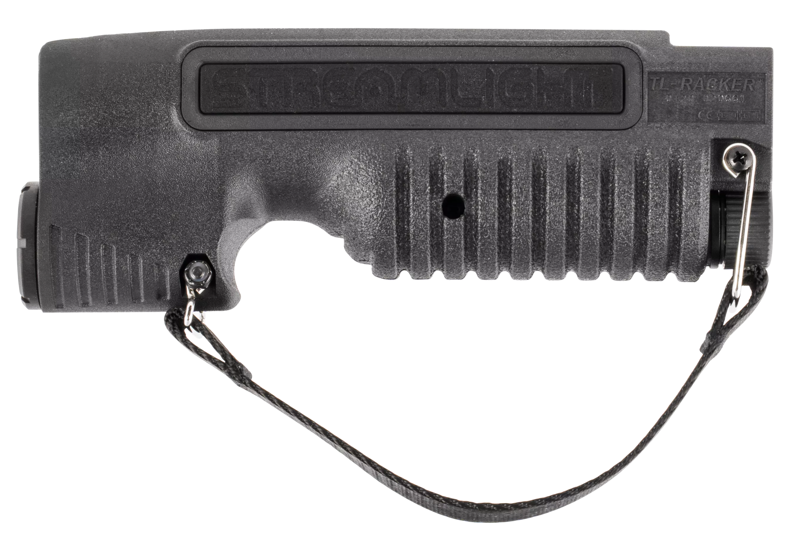 Streamlight 69602 TL-RackerMatte Black Nylon, Fits Mossberg 590 Shockwave Shotgun, 1,000 Lumens White LED Bulb, 283 Meters Beam
