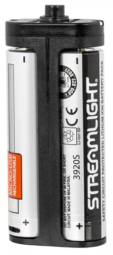 Streamlight 78105 Stinger 2020 Battery PackBlack/Silver 3.7 Volts 2,600 mAh (2) Single Pack