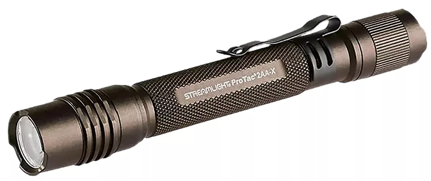 Streamlight 88137 ProTac 2AA-X USB FlashlightCoyote 40/550 Lumens WhiteLED