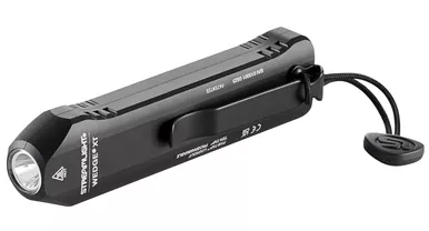 Streamlight 88812 Wedge XT 500-Lumen Slim Everyday Carry Flashlight, Includes USB-Cord, Pocket Lanyard, Black