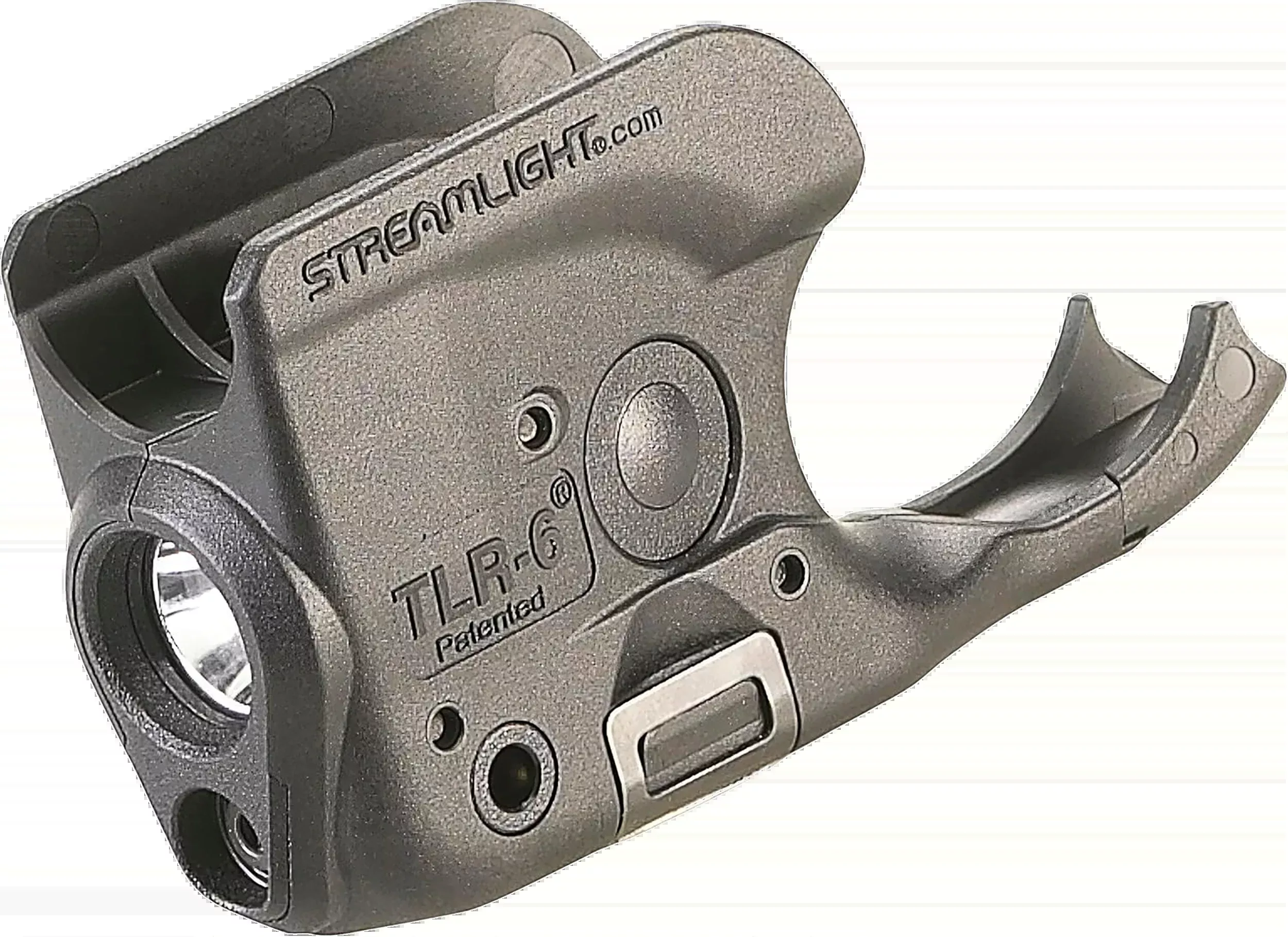 Streamlight TLR-6 100-Lumen Pistol Light with Red Laser for Non-Rail 1911, Black, 69277