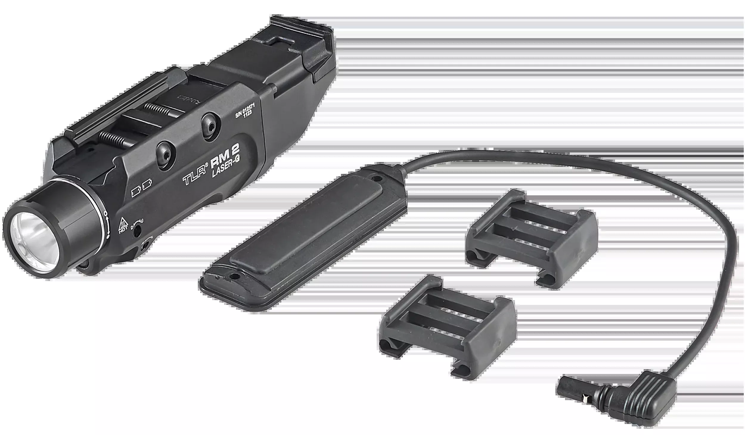 Streamlight TLR RM 2 Rail-Mounted Weapon Light with Green Laser, 1000 Lumens, 69453