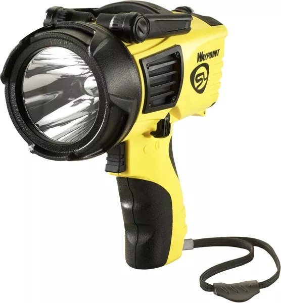 Streamlight Waypoint Handheld Spotlight, 210 Lumens, 4 C-Cell Battery, Yellow - 44900.00