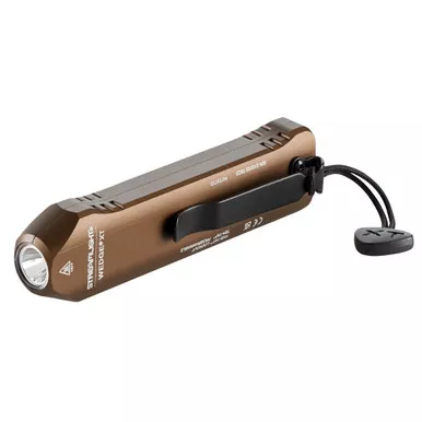 Streamlight Wedge XT Rechargeable EDC Flashlight - 500 Lumens, USB Charging Cord, Coyote Brown