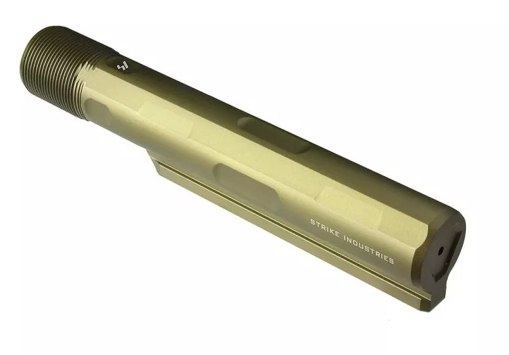 Strike Industries AR-15 Buffer Tube Advanced AR15 Receiver Extension 7075 7 Position (BLK)