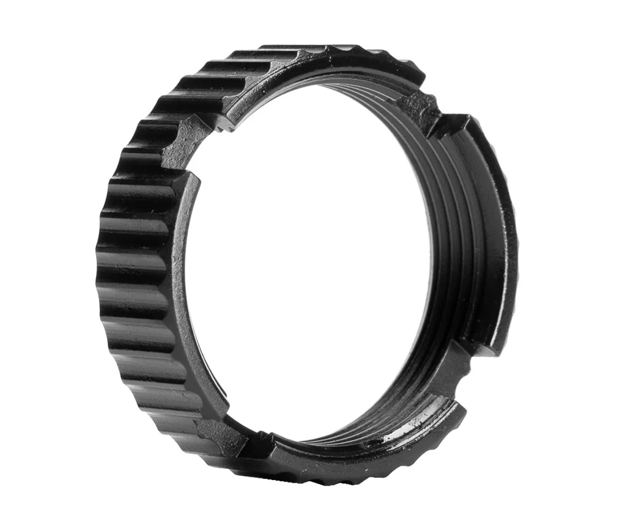 Strike Industries AR Castle Nut - Black