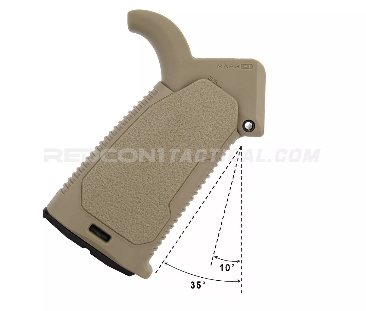 Strike Industries AR Multi-Angle Pistol Grip - FDE