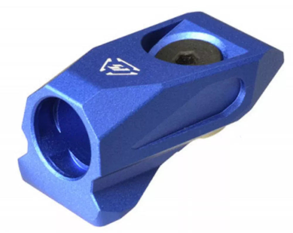 Strike Industries Link Angled QD Mount, Blue Aluminum, KeyMod/M-LOK Compatible LINKAQDBLU