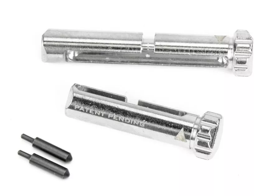 Strike Industries Shift Extended Pivot Takedown Pins AR10 "CHROME"