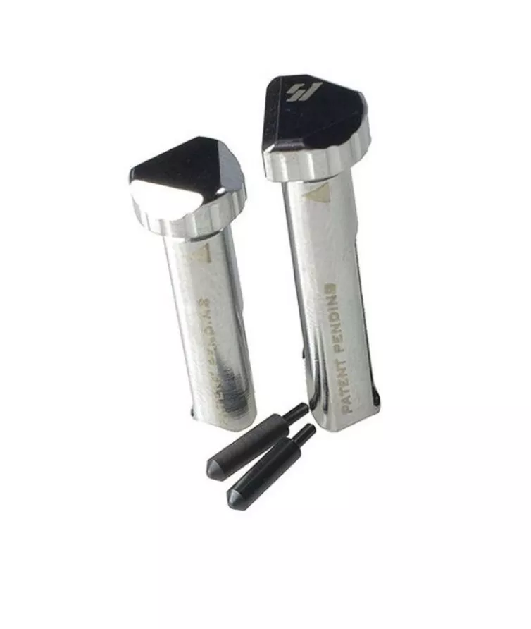 Strike Industries Shift Extended Pivot Takedown Pins AR15 "Chrome"