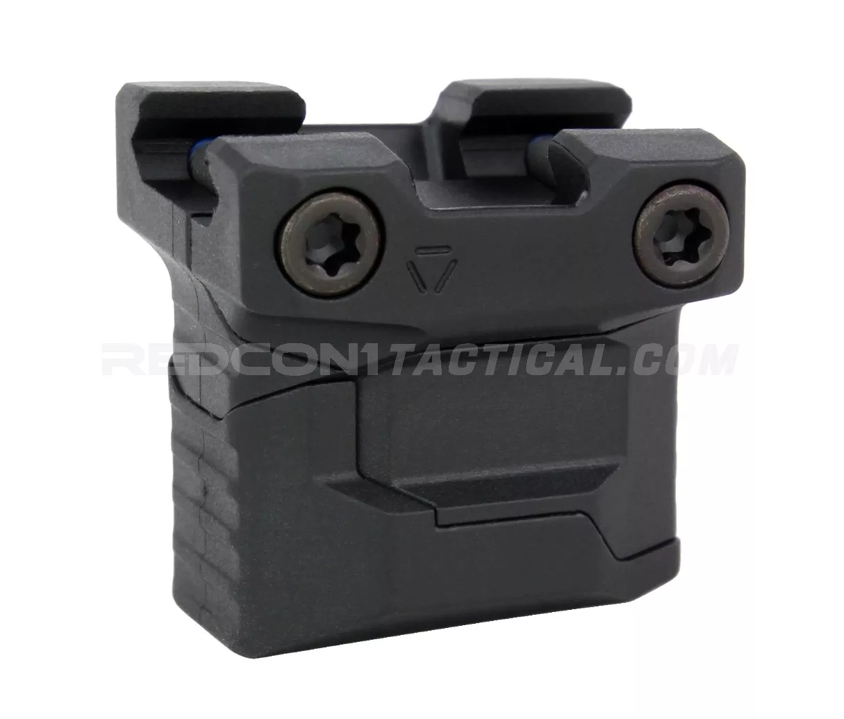 Strike Industries Stacked Angled Grip with Cable Management System (Picatinny) - Black