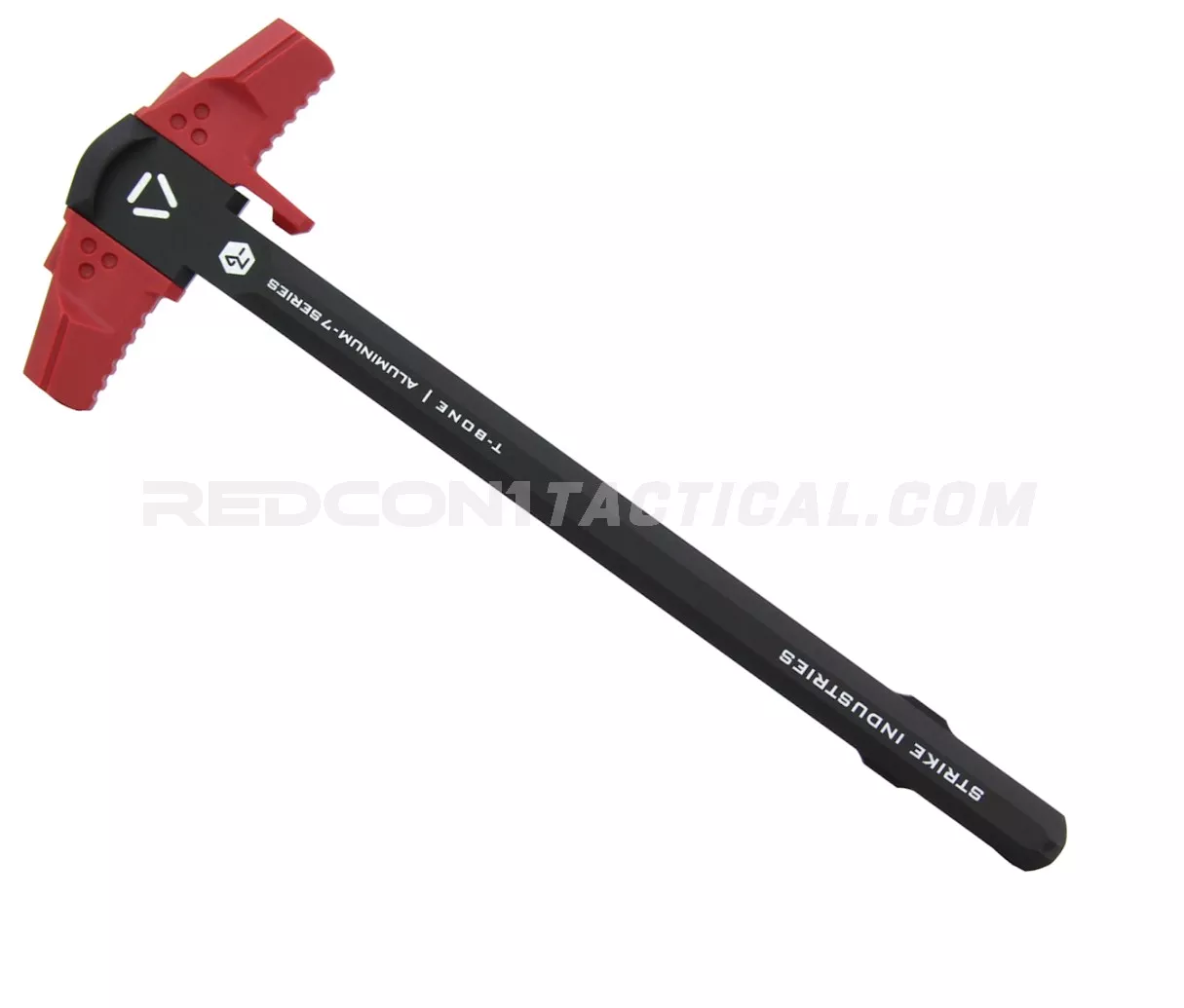 Strike Industries T-Bone Charging Handle for .223/5.56 - Black/Red
