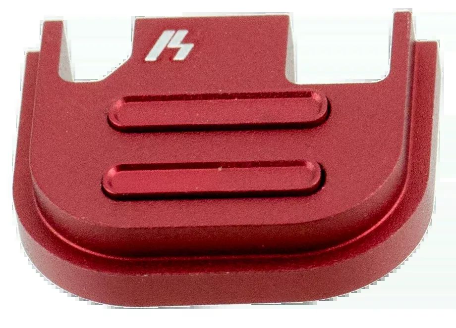 Strike Industries V2 Slide Cover Plate for Glock Gen 1-4, Red Anodized Aluminum GSPV2RED