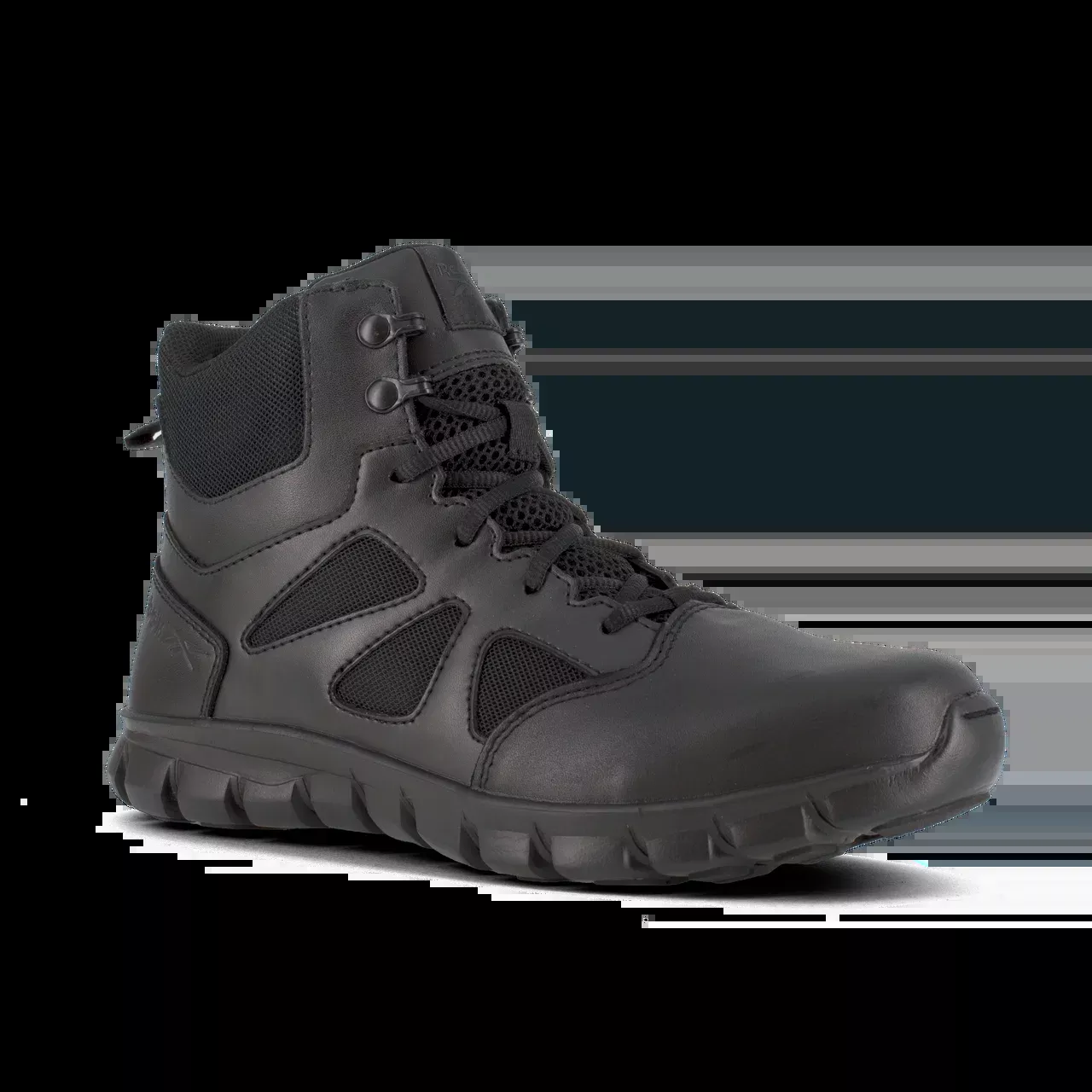 Sublite Cushion Tactical - RB8605 Men's 6" Tactical Boot with Side Zipper - Black