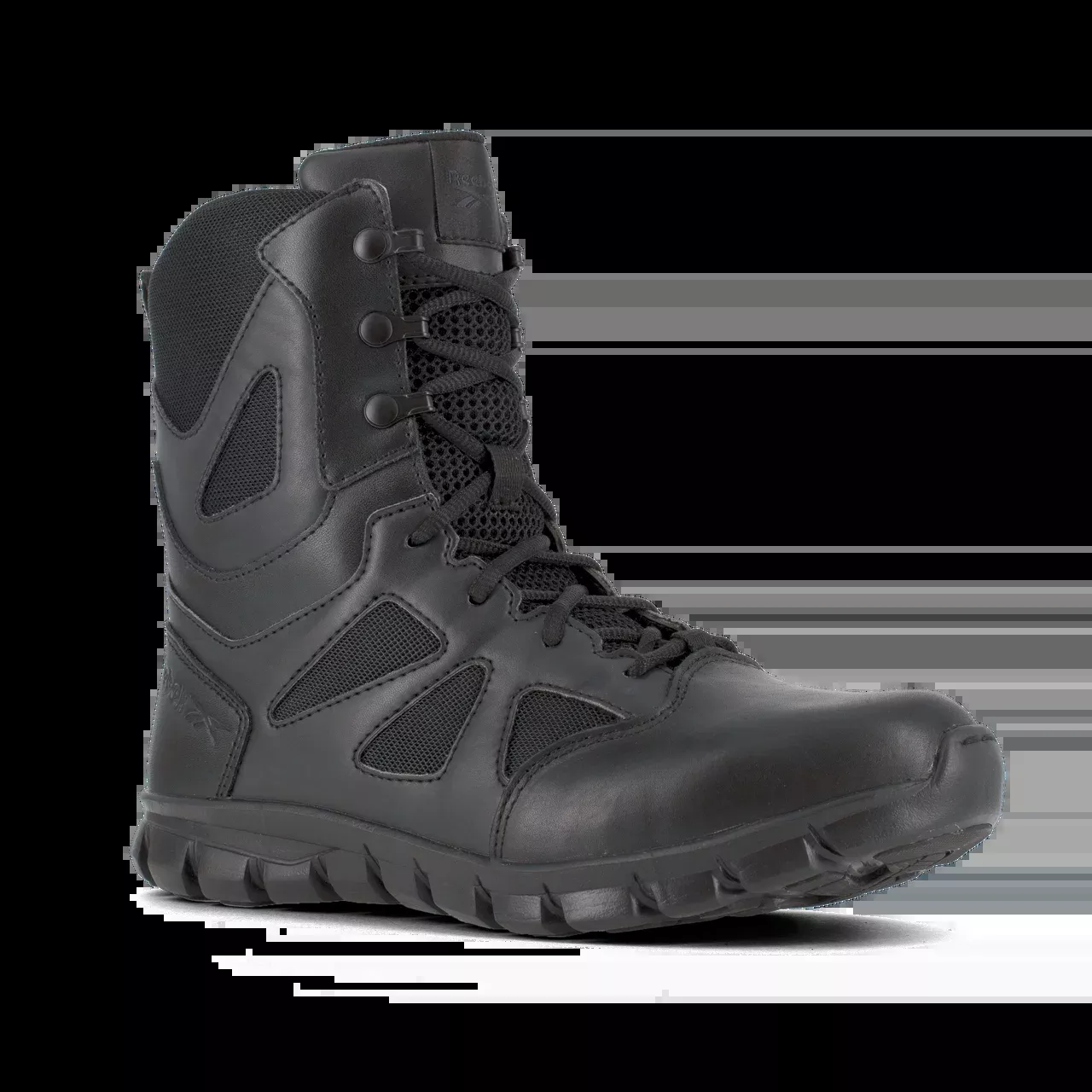 Sublite Cushion Tactical - RB8805 Men's 8" Tactical Boot with Side Zipper - Black