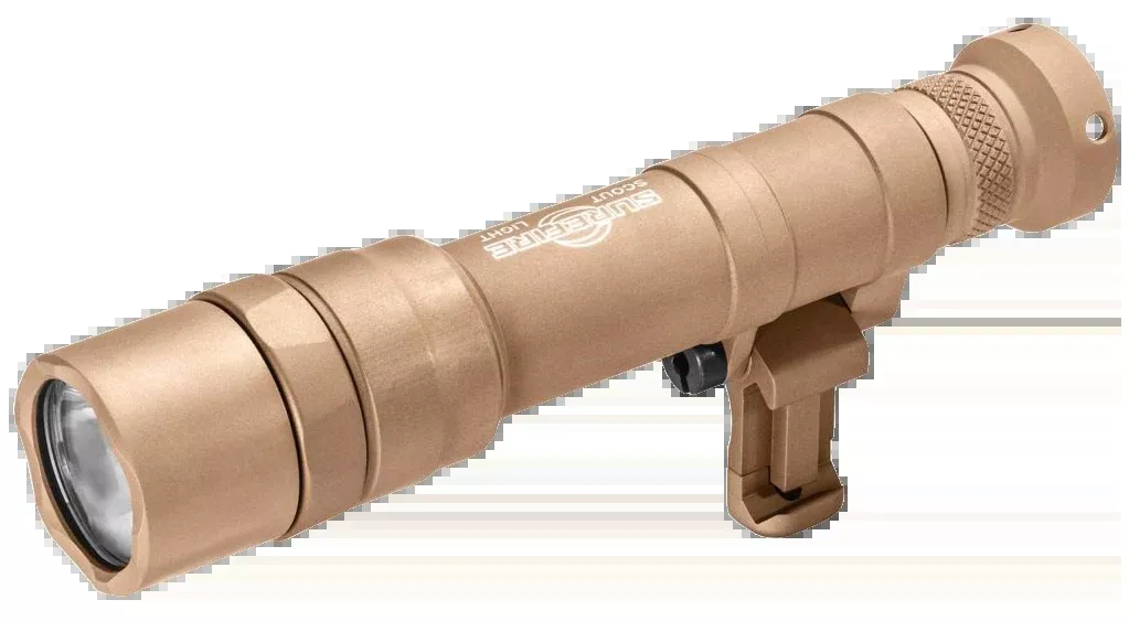 SureFire M640DFT-PRO Turbo Scout Light Pro, Dual-Fuel 100k‑Candela Weapon Light, M640DFT-BK-PRO