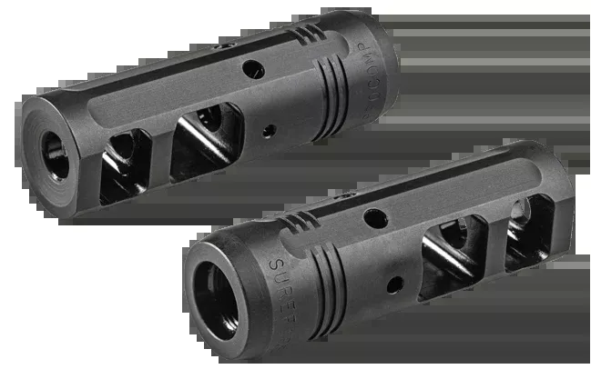 SureFire ProComp 7.62 Muzzle Brake, Black Nitride Steel, 5/8-24 Threads, PROCOMP762