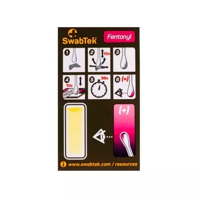 SwabTek Fentanyl+ Swab Test | Box of 25