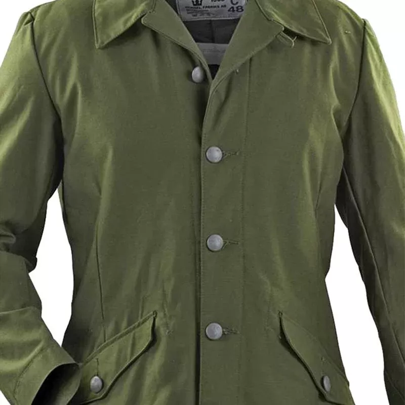 Swedish OD M59 Field Jacket - Small