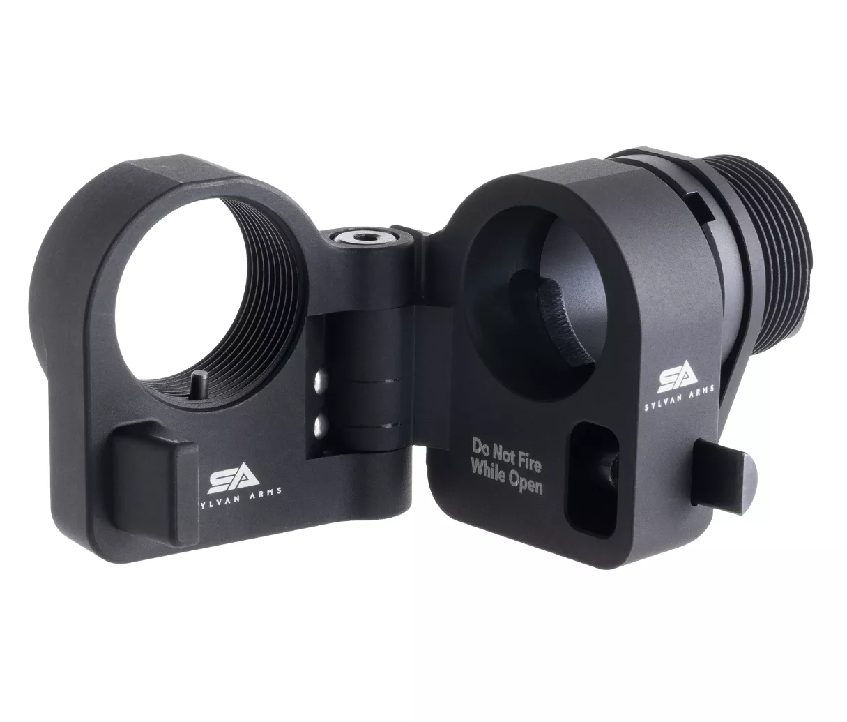 Sylvan Arms AR15 & AR9 Folding Stock Adapter Gen 3 - Black